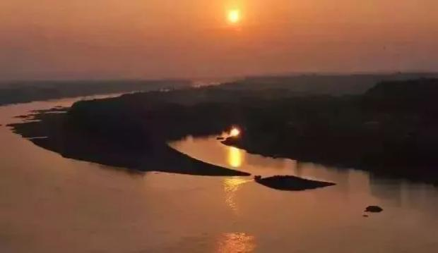 渔村夕照